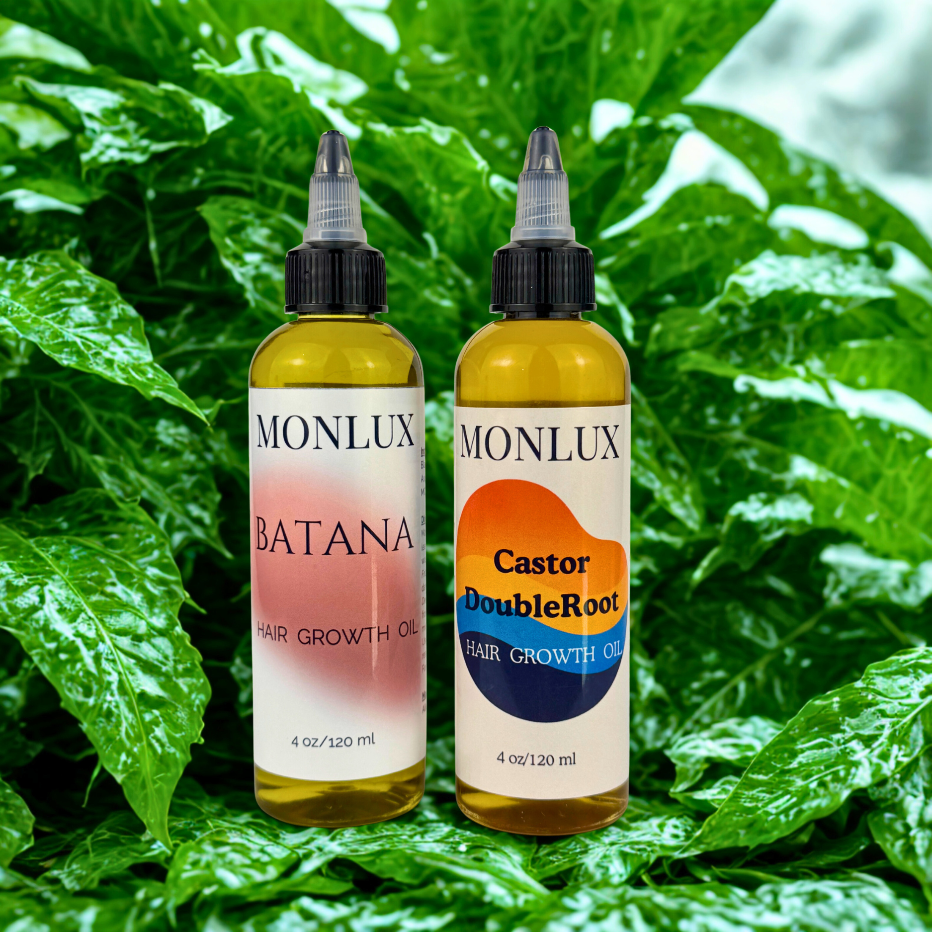 Hair Growth Oil Set – Batana Oil + Castor Double Root