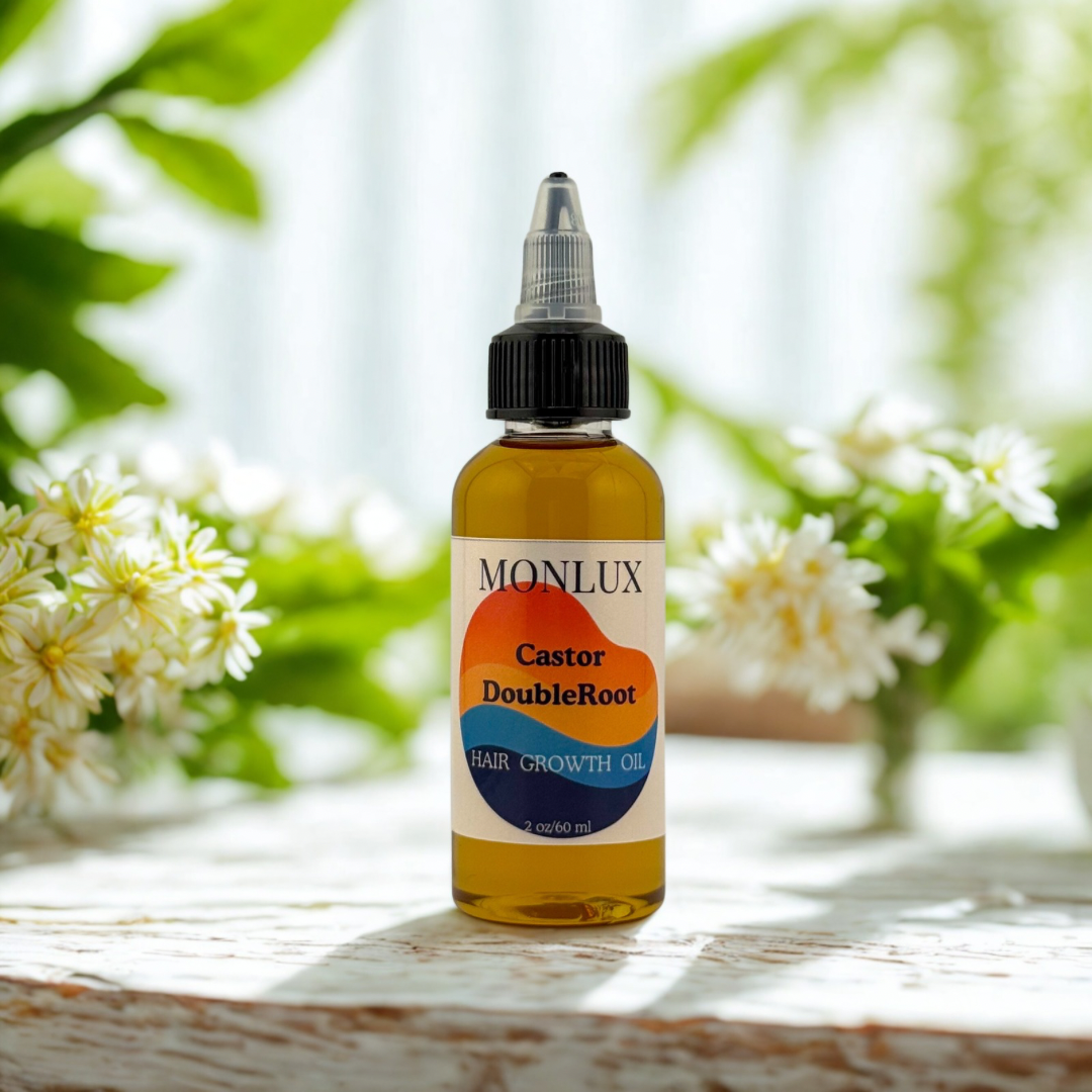 Handcrafted Castor Double Root Hair Growth Oil