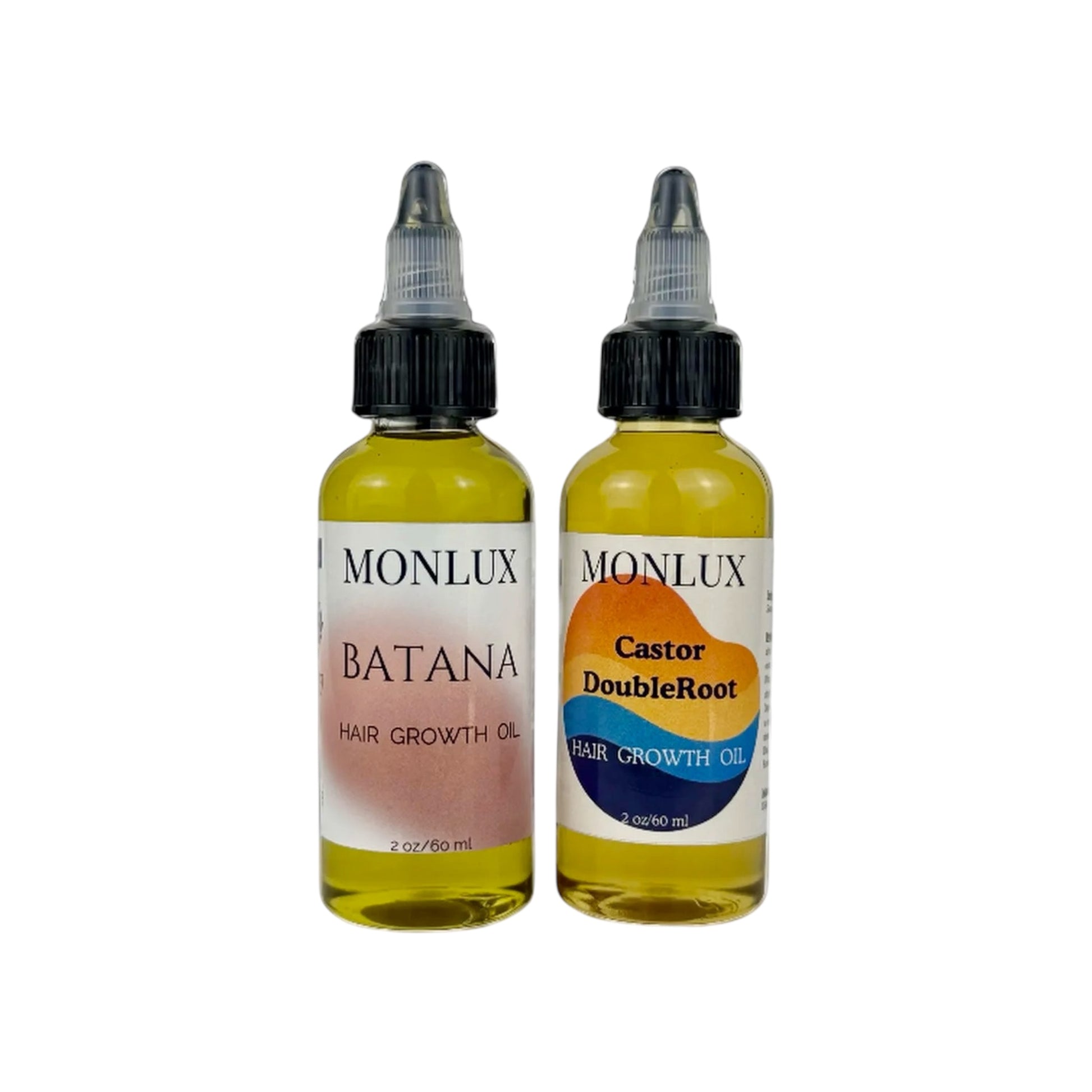 Hair Growth Oil Set – Batana Oil + Castor Double Root
