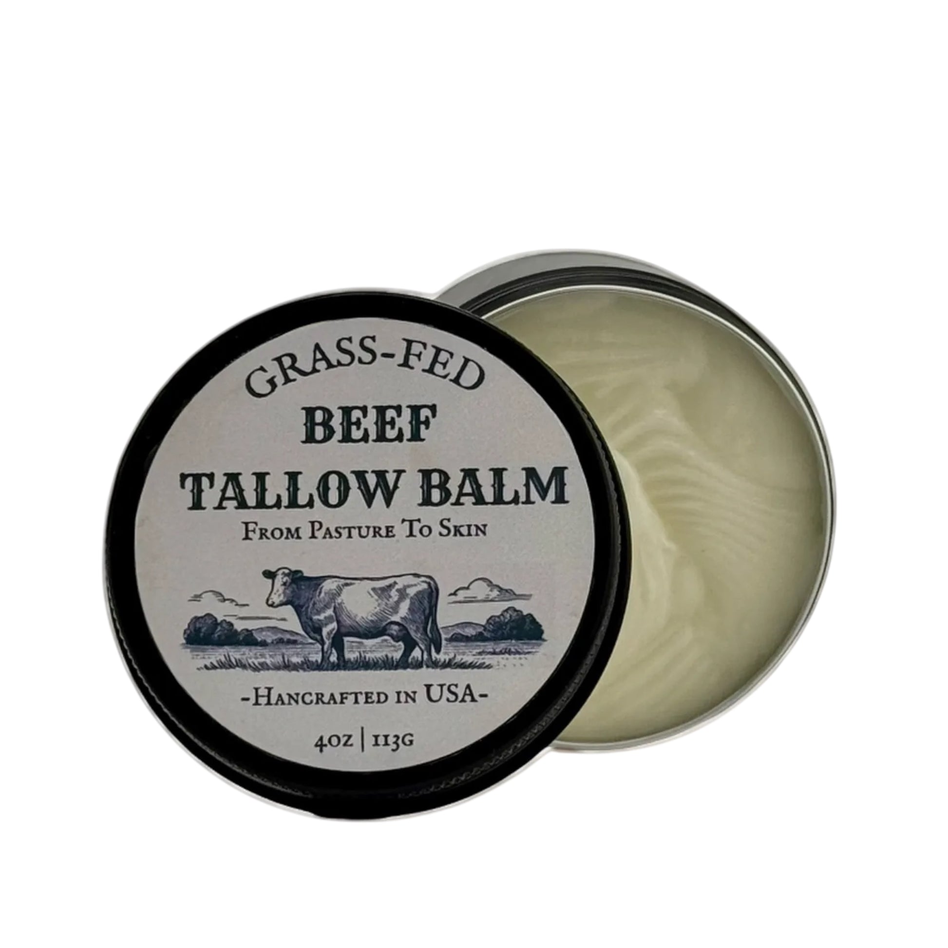 Bali Mango Body Oil + Citrus Beef Tallow Balm – Deep Moisture & Natural Glow, Handmade Body Care for Dry Skin, Clean Skincare Essentials