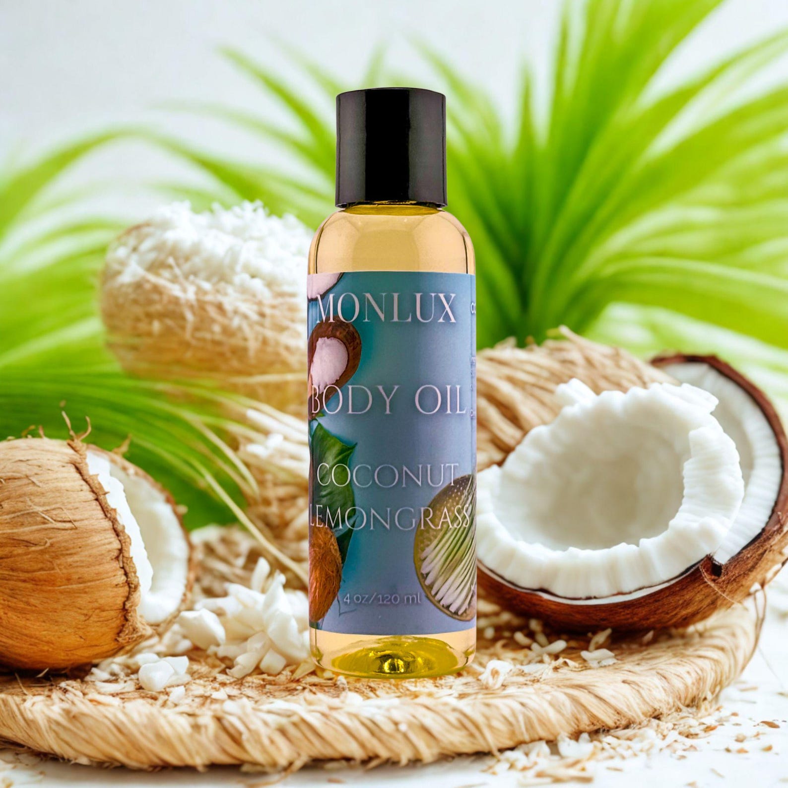 Coconut Lemongrass Body Oil