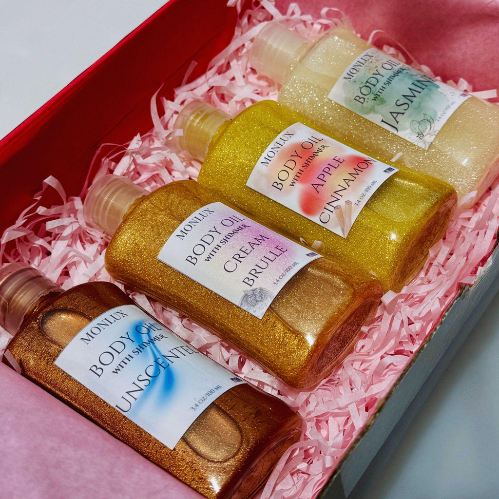 Gift Set Shimmer Body Oil