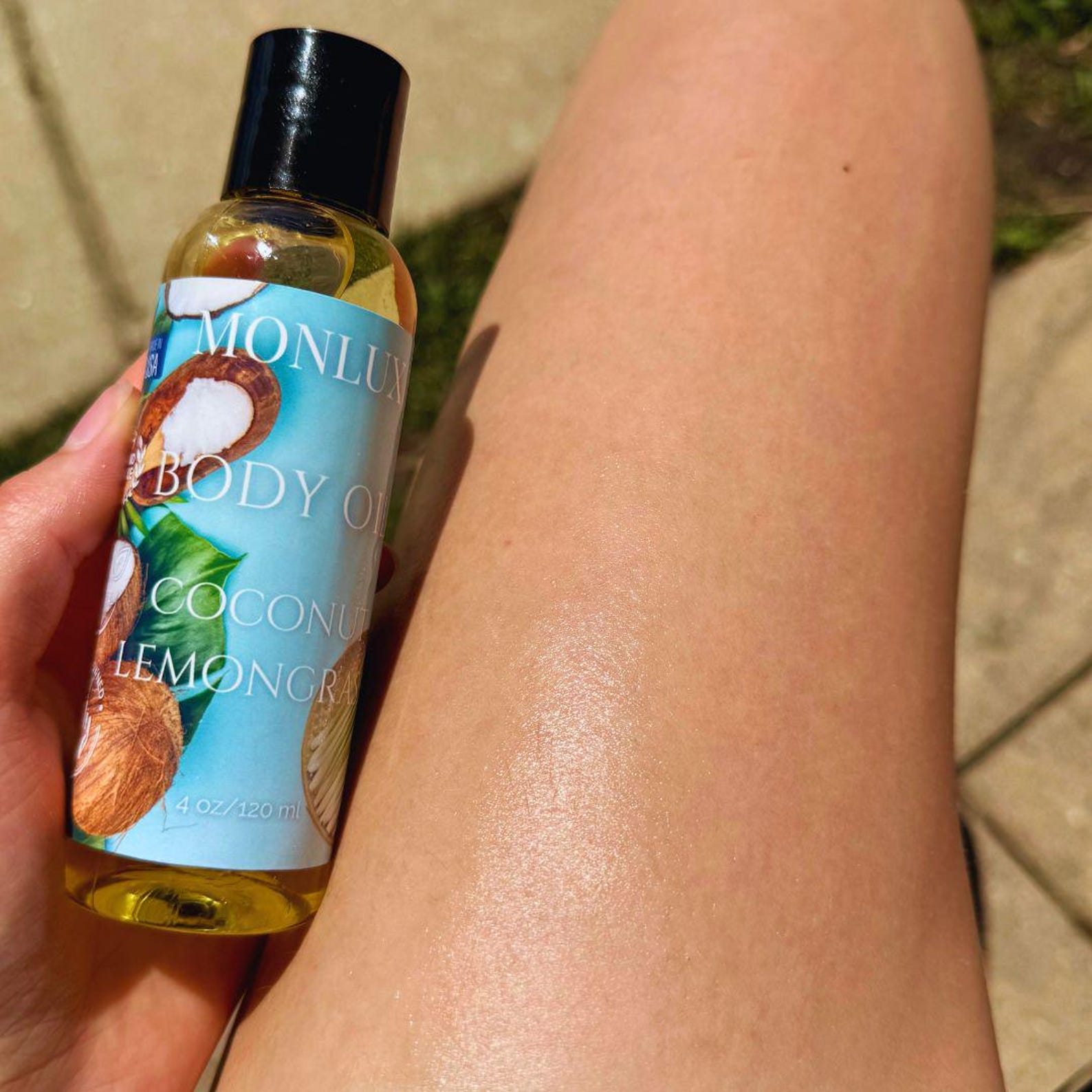 Coconut Lemongrass Body Oil