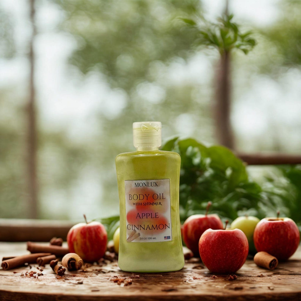 Apple Cinnamon Shimmer Body Oil