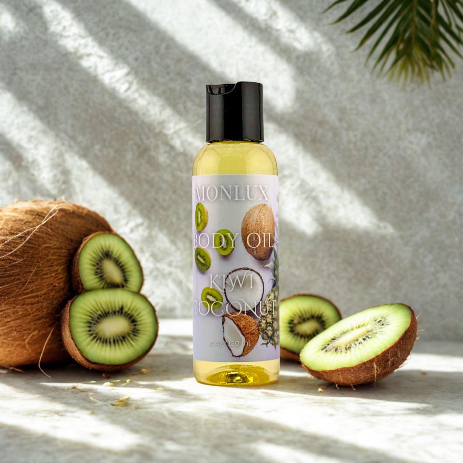 Body Oil Set – Kiwi Coconut, Peony, Monkey Farts | Tropical Skincare Trio