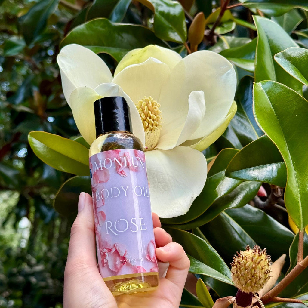 Floral Body Oil Gift Set – Jasmine, Rose & Peony