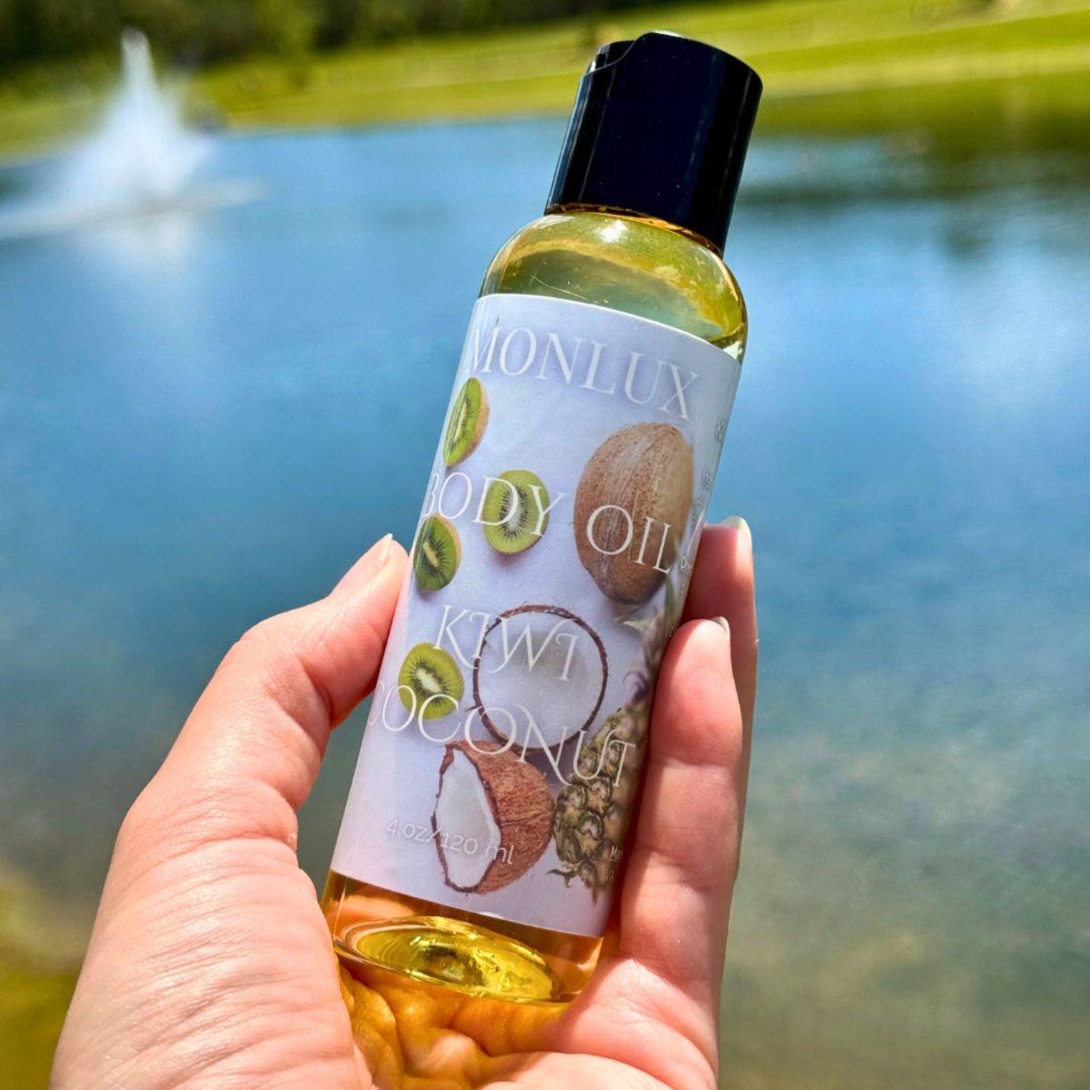Kiwi Coconut Body Oil