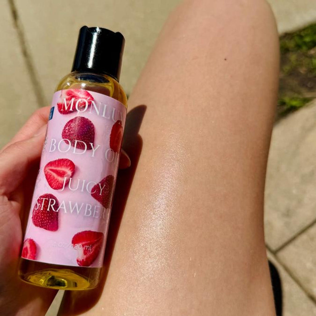 Natural Body Oil Gift Box – Handmade Hydrating Skincare Set