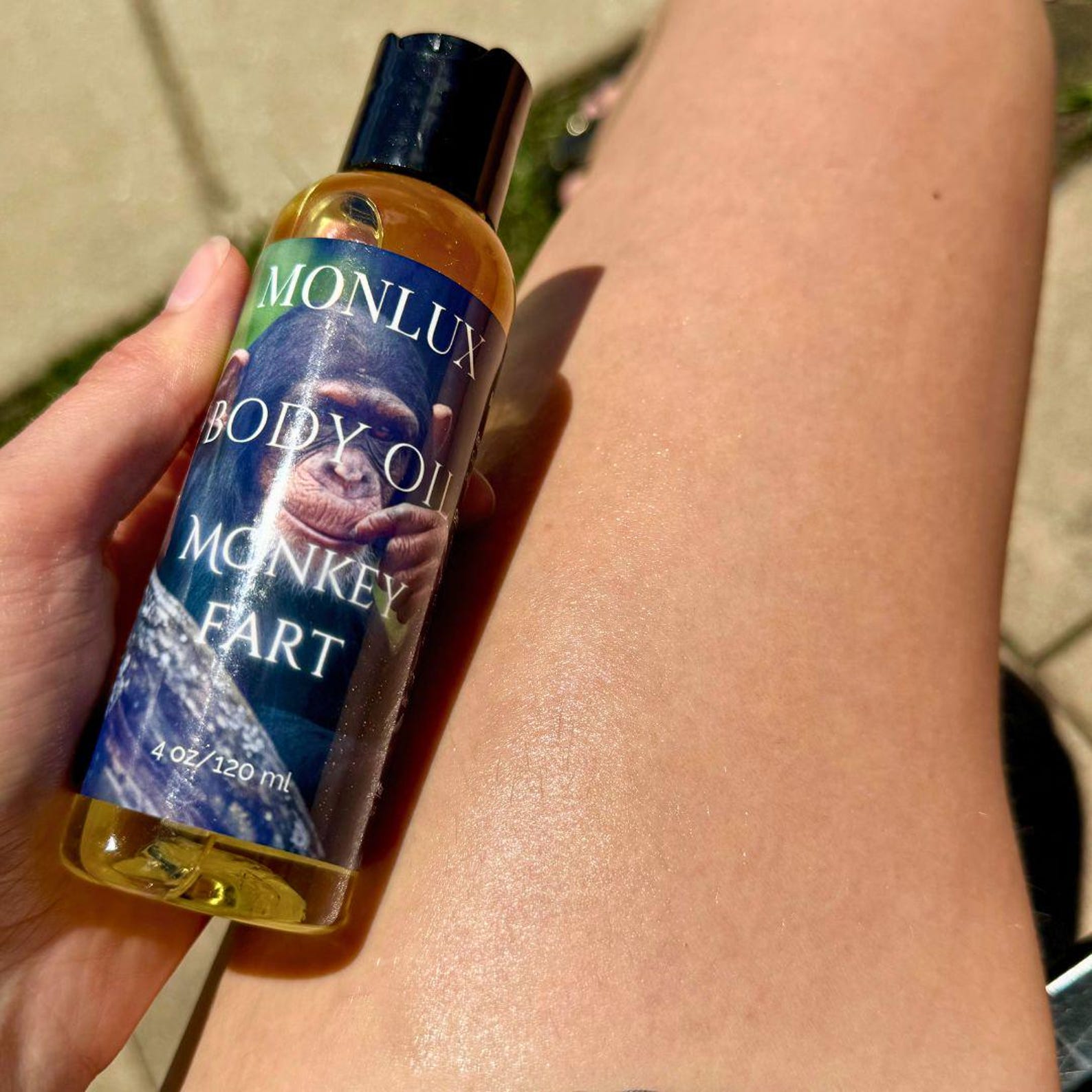Monkey Farts Body Oil and Citrus Tallow Balm Set